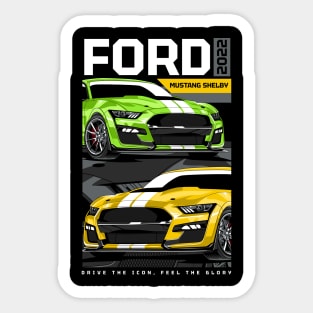 Ford 2022 Mustang Shelby Sticker